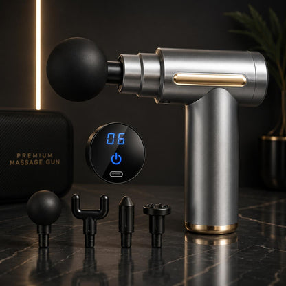 1psc portable muscle massage gun