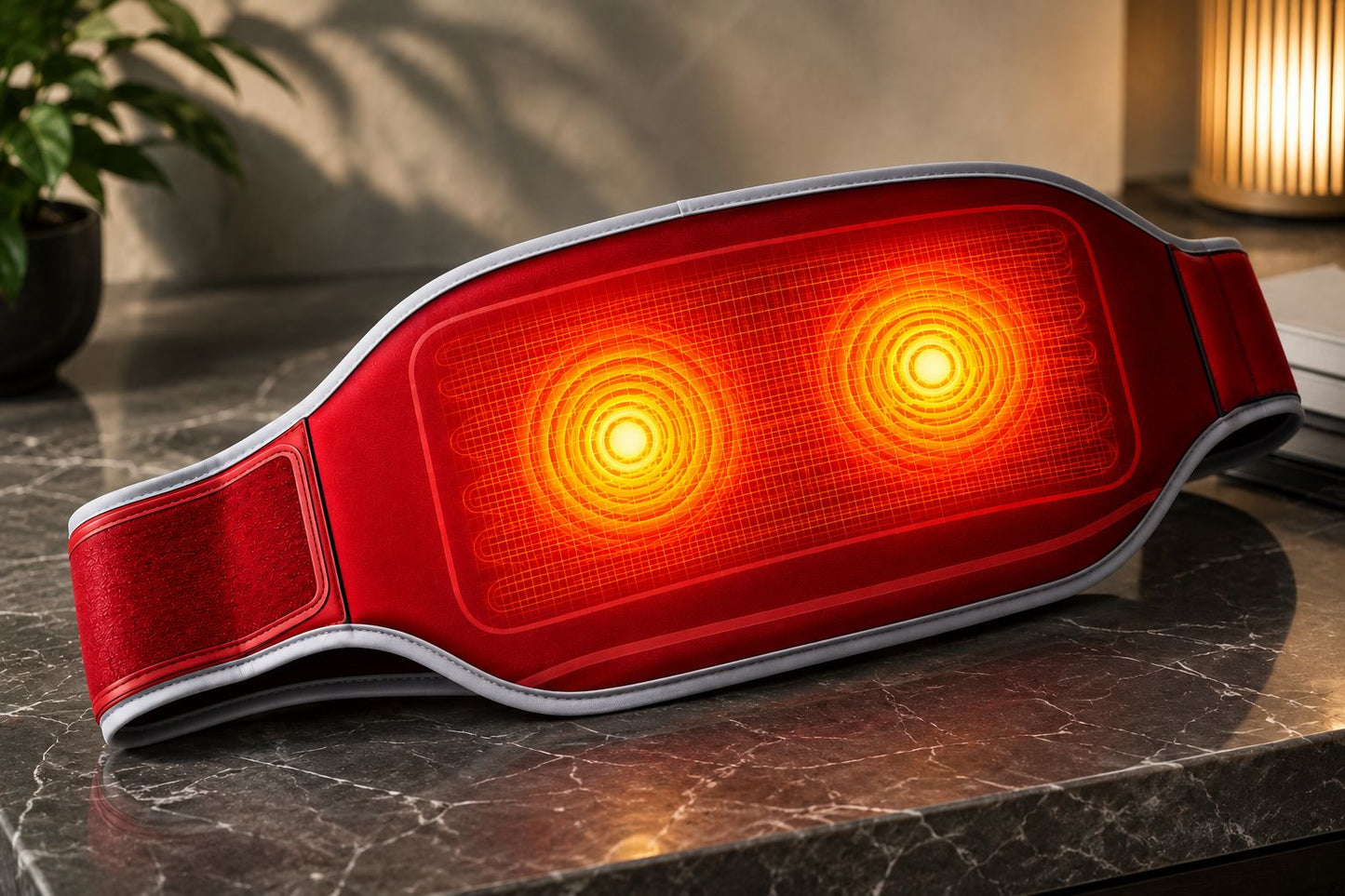 Wireless heating Massaging belt